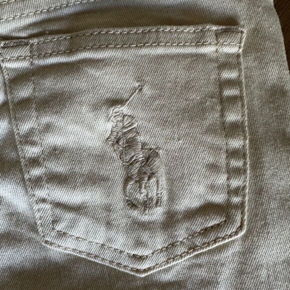 POLO RALPH LAUREN Kids' Tompkins Stretch Skinny Fit Jean In Wheat - Picture 10 of 11